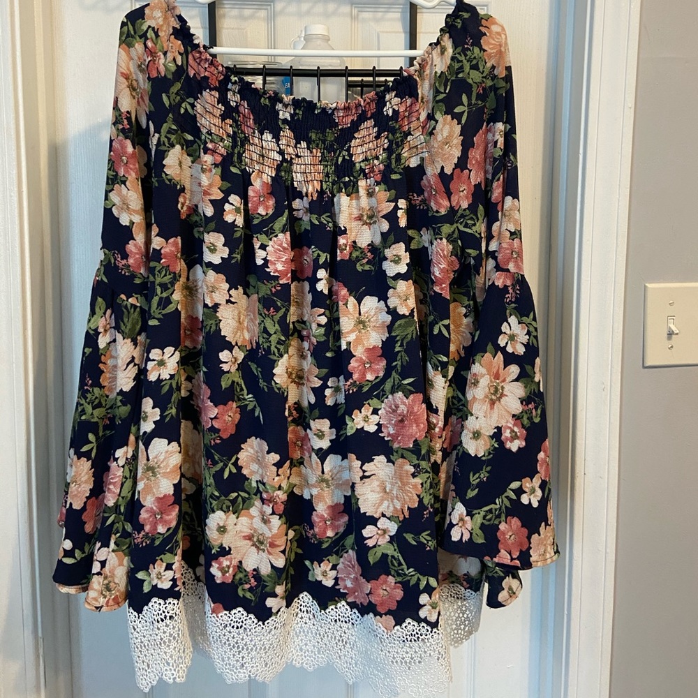 floral long sleeve